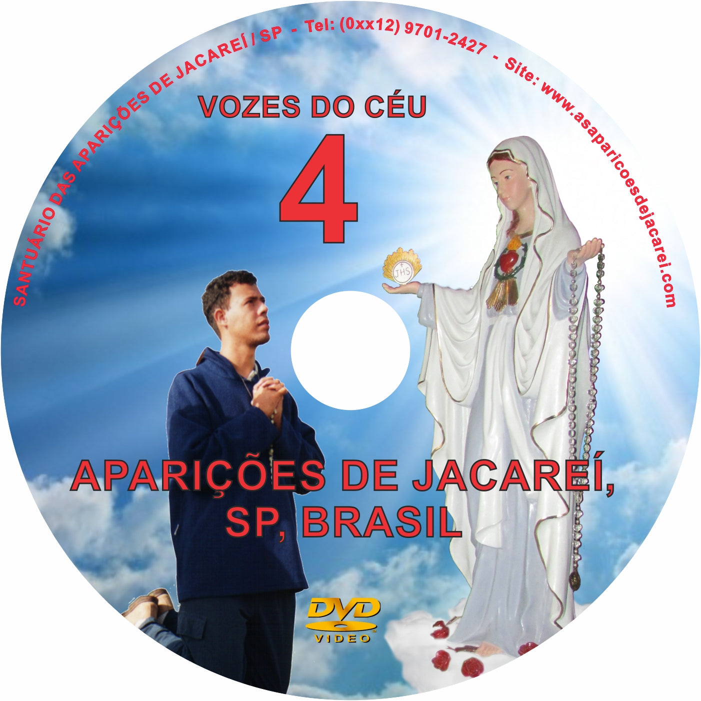 DVD Vozes do Céu 4 DVD Vozes do Céu 4